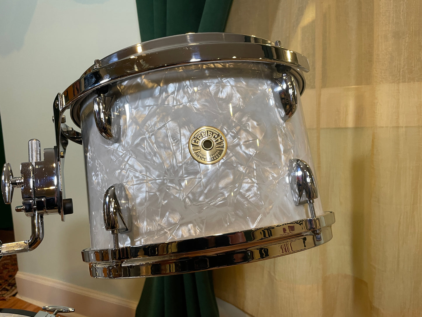 Gretsch USA Custom Bop Set White "60's Marine Pearl" 12x18/8x12/14x14