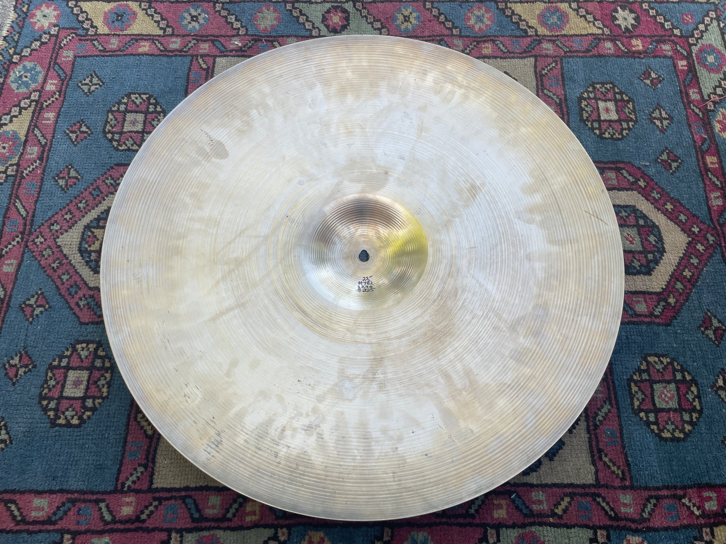 22" Zildjian A 1960s Ride Cymbal 3240g #782