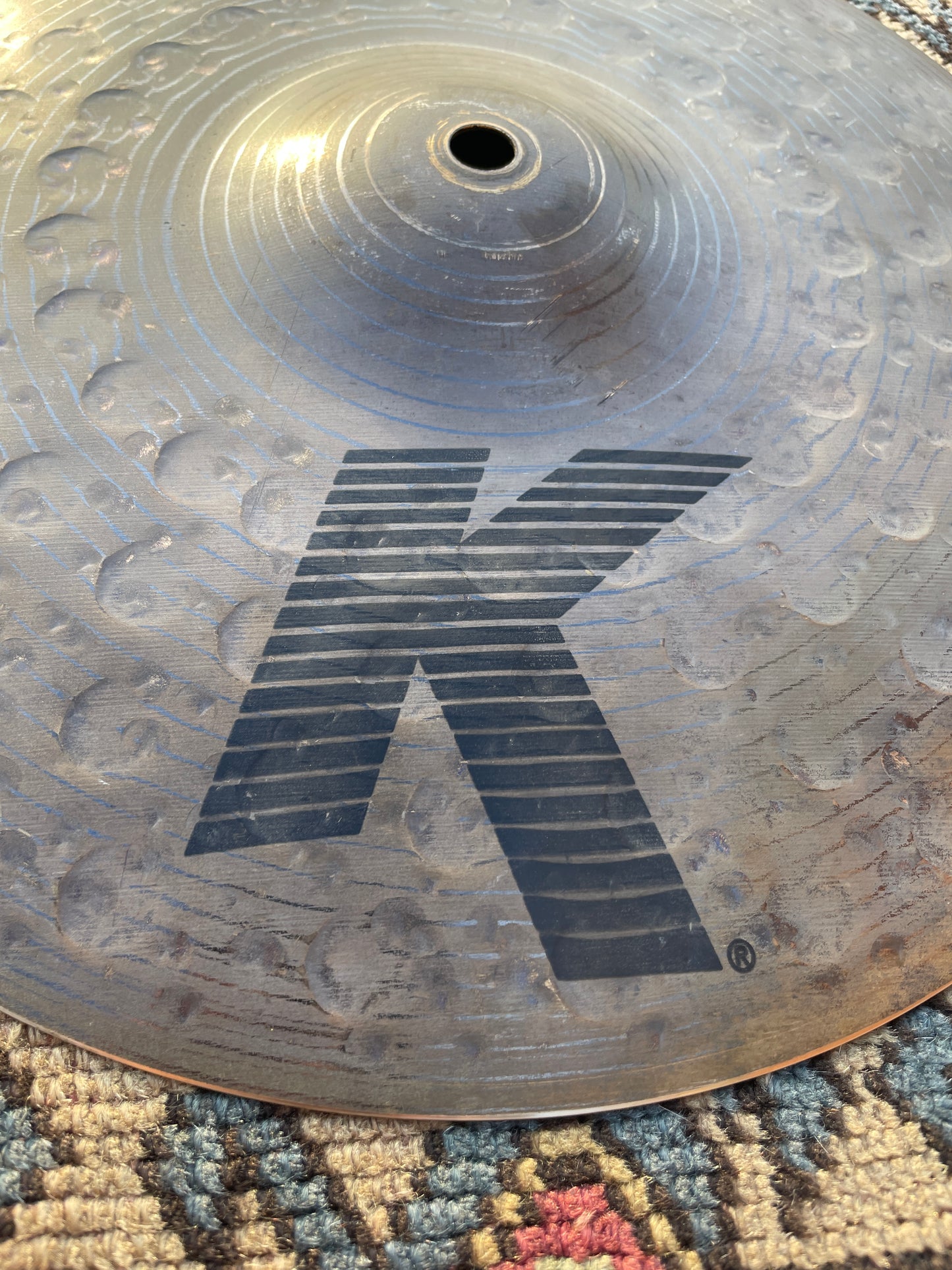 13" Zildjian K Custom Special Dry Hi-Hat Bottom Cymbal 1136g K0959