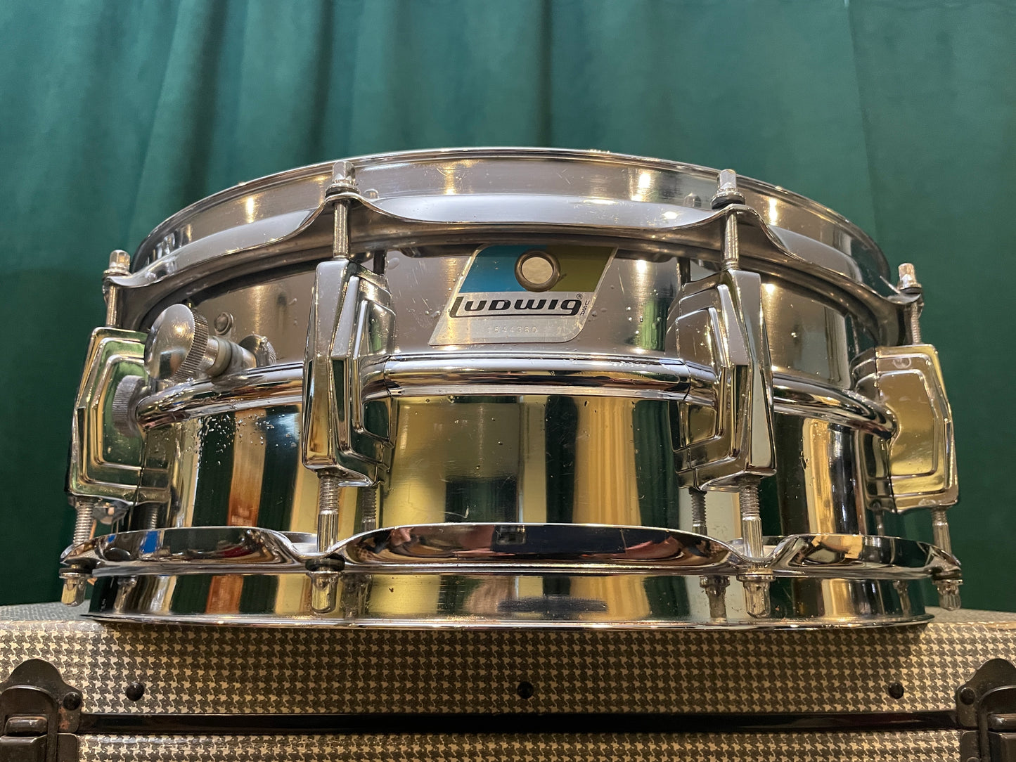 1970s Ludwig LM400 5x14 Supraphonic Snare Drum