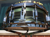 1969 Ludwig Standard Avocado Strata Snare Drum - 5x14