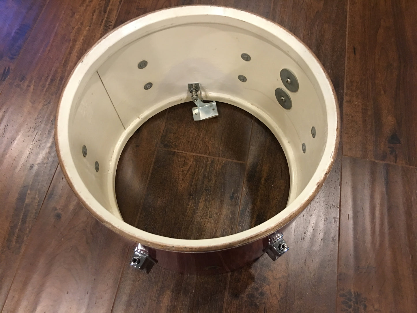 1966 Ludwig Club Date Drum Set - Red Sparkle 22/13/14x14
