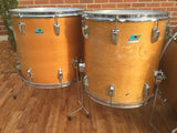 Vintage 1970 Ludwig John Bonham Natural Maple Thermo-Gloss Drum Set 26/14/16/18
