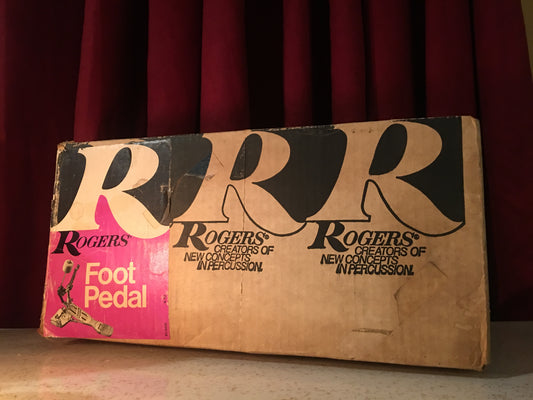 Rogers Swivomatic Bass Drum Pedal N.O.S. w/ Original Box Amazing!