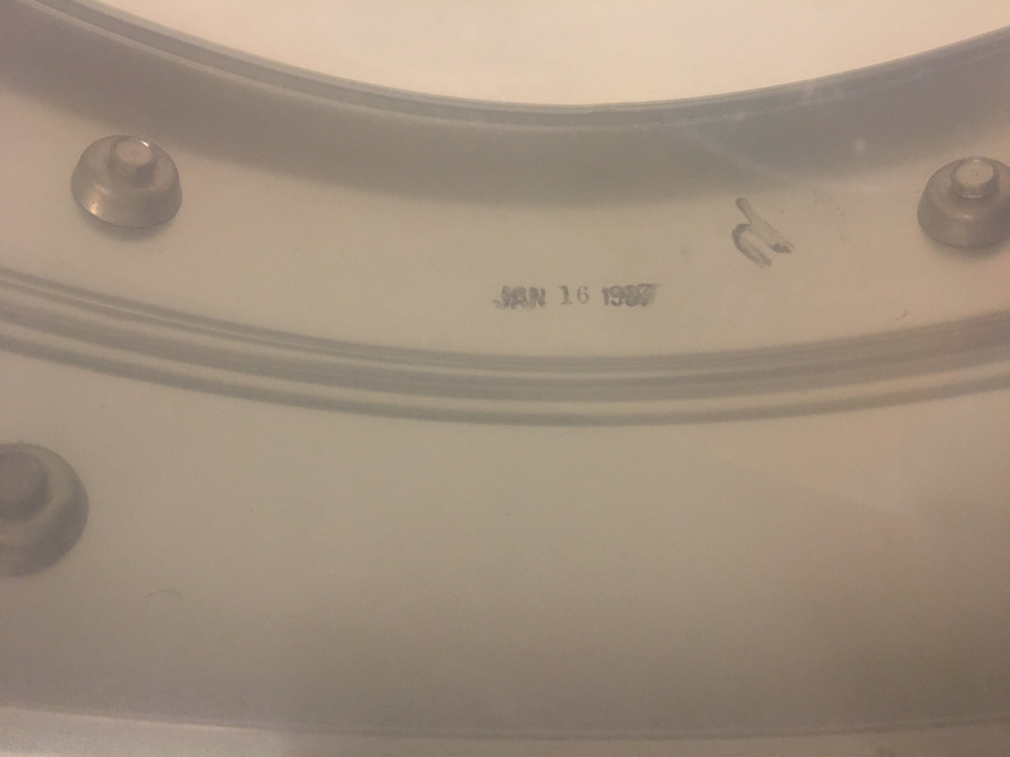 Vintage 1967 Ludwig Acrolite Keystone Snare Drum