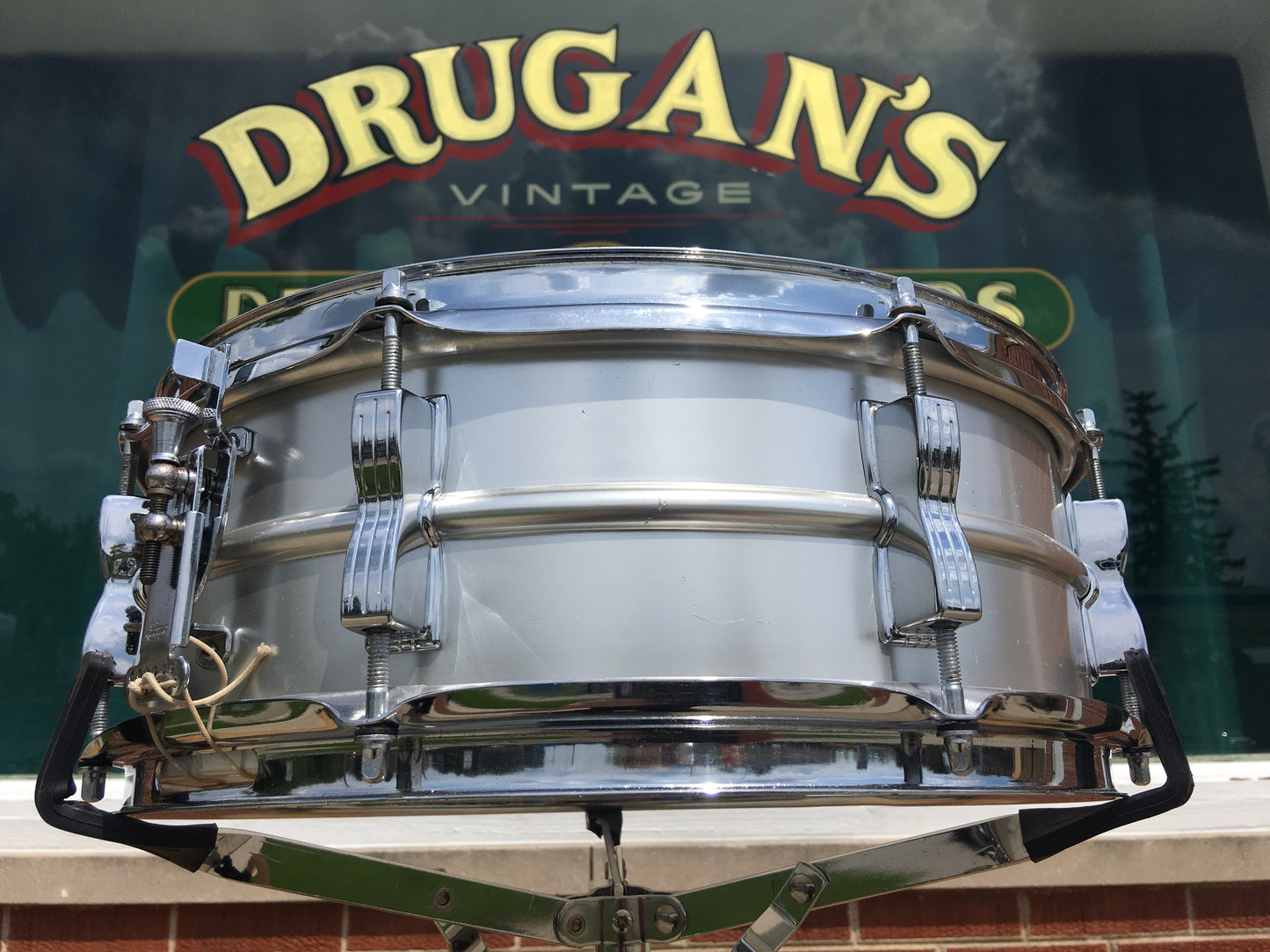 Vintage 1967 Ludwig Acrolite Keystone Snare Drum