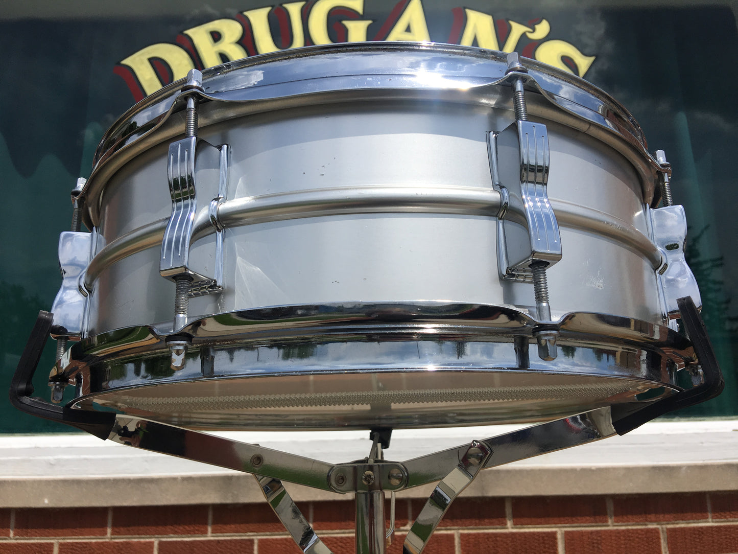 Vintage 1967 Ludwig Acrolite Keystone Snare Drum