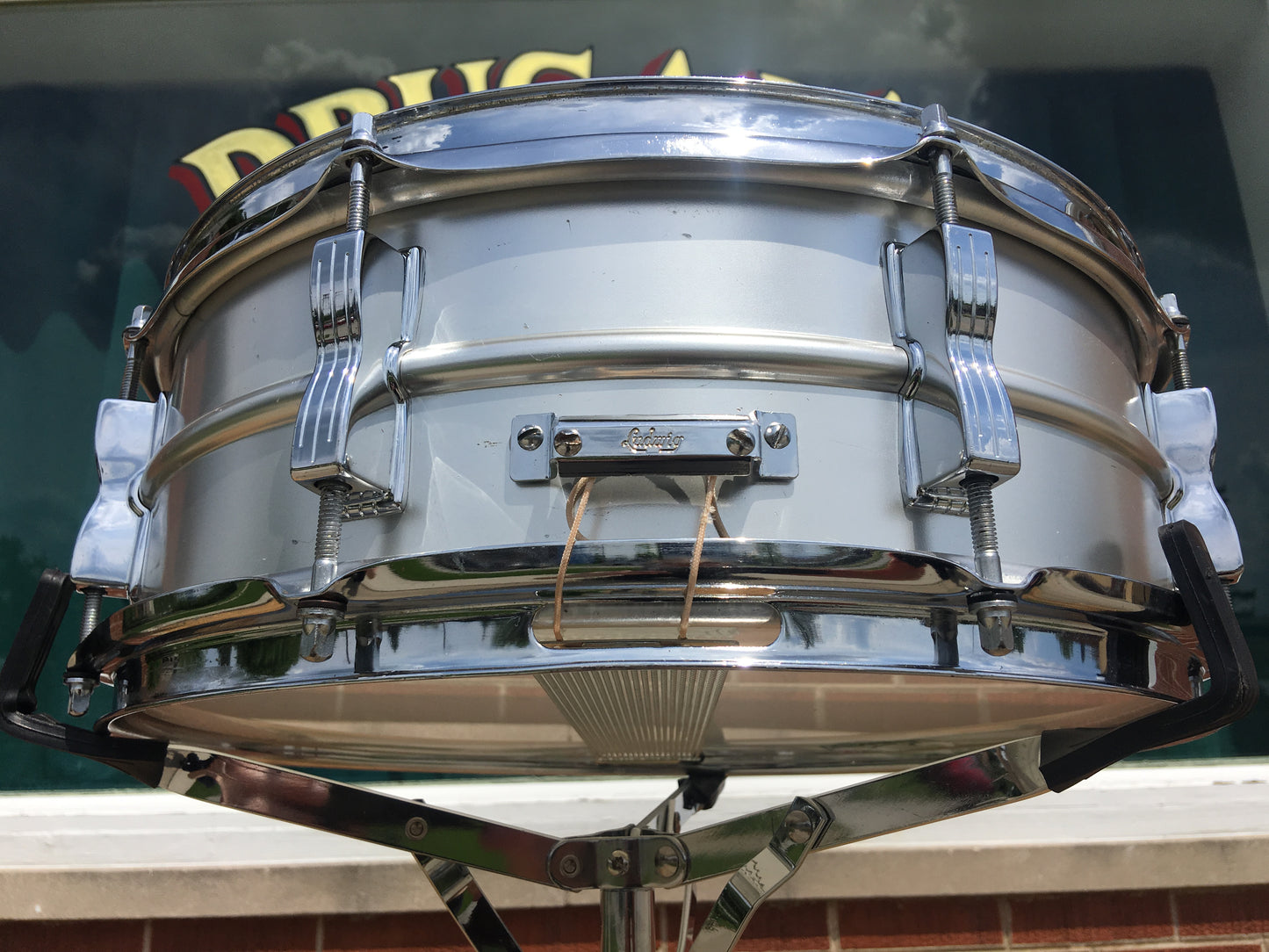 Vintage 1967 Ludwig Acrolite Keystone Snare Drum