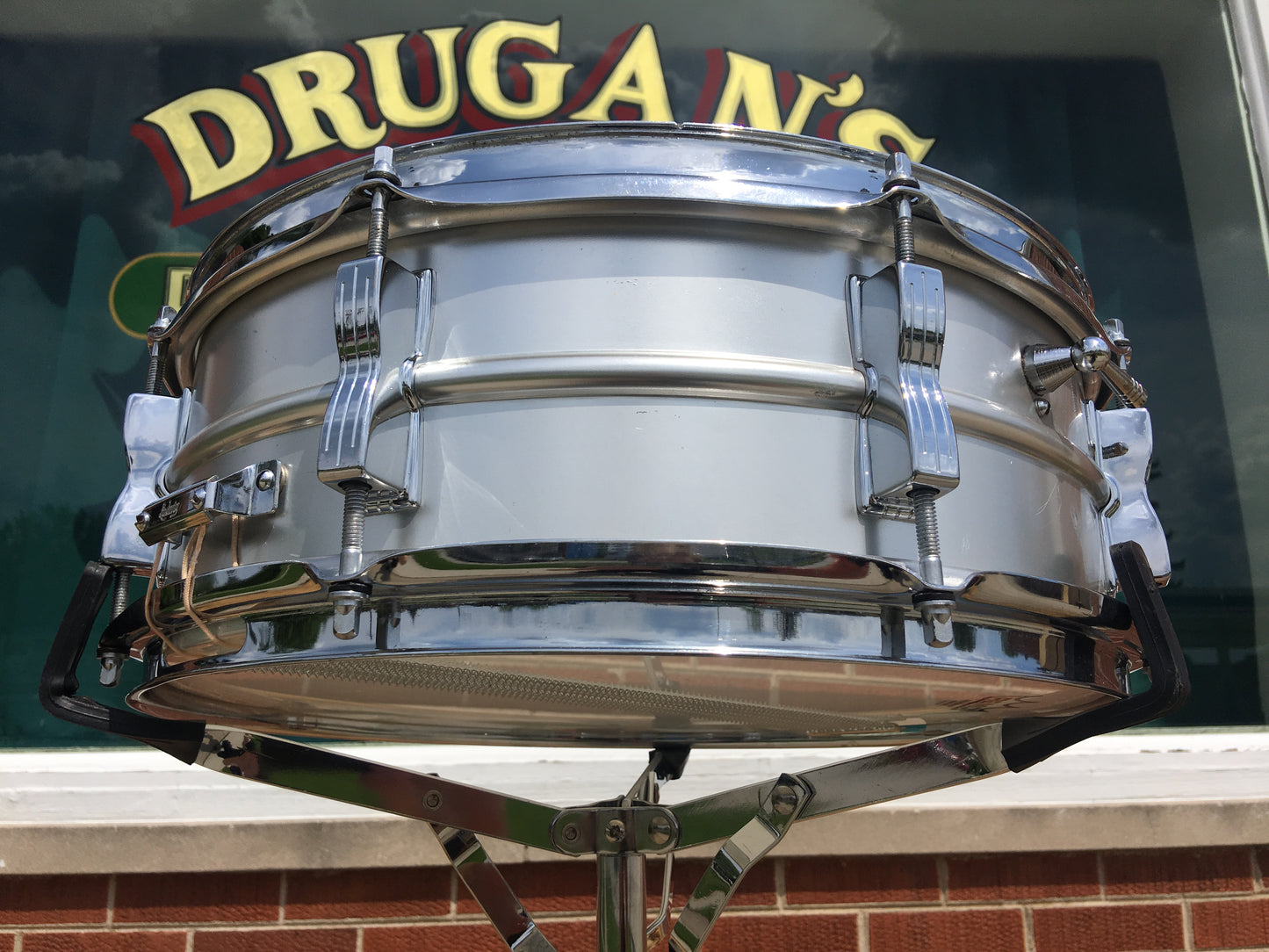 Vintage 1967 Ludwig Acrolite Keystone Snare Drum