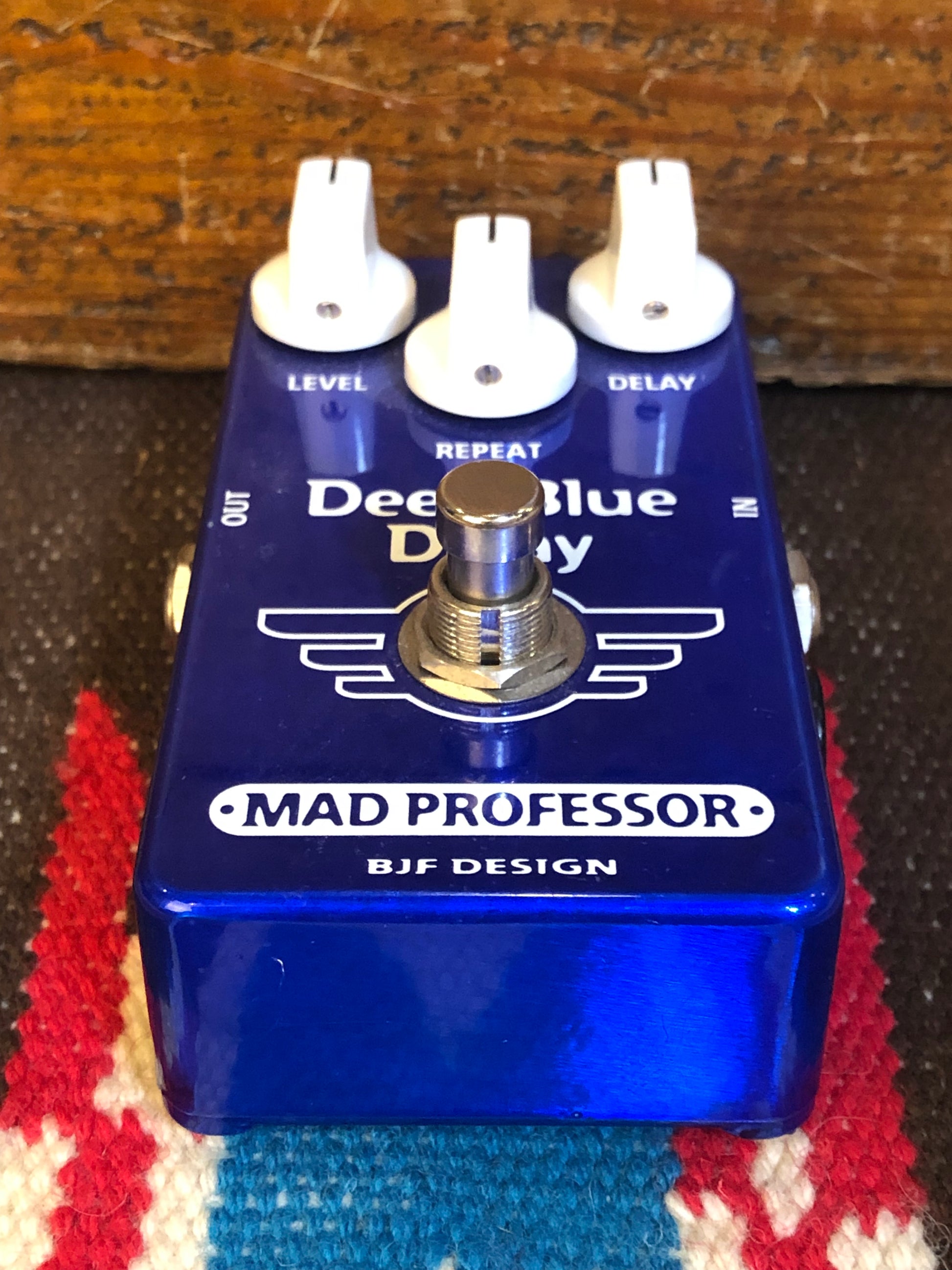 mad professor delay pedal Mad Professor Hand Wired Deep Blue Delay Pedal w/ Box – Drugan's Drums & Guitars
