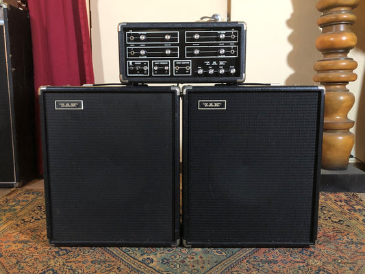 ZAK D100PAR P.A. Head w/ 2 D112 1x12 Speaker Cabinets - Made by Garnet