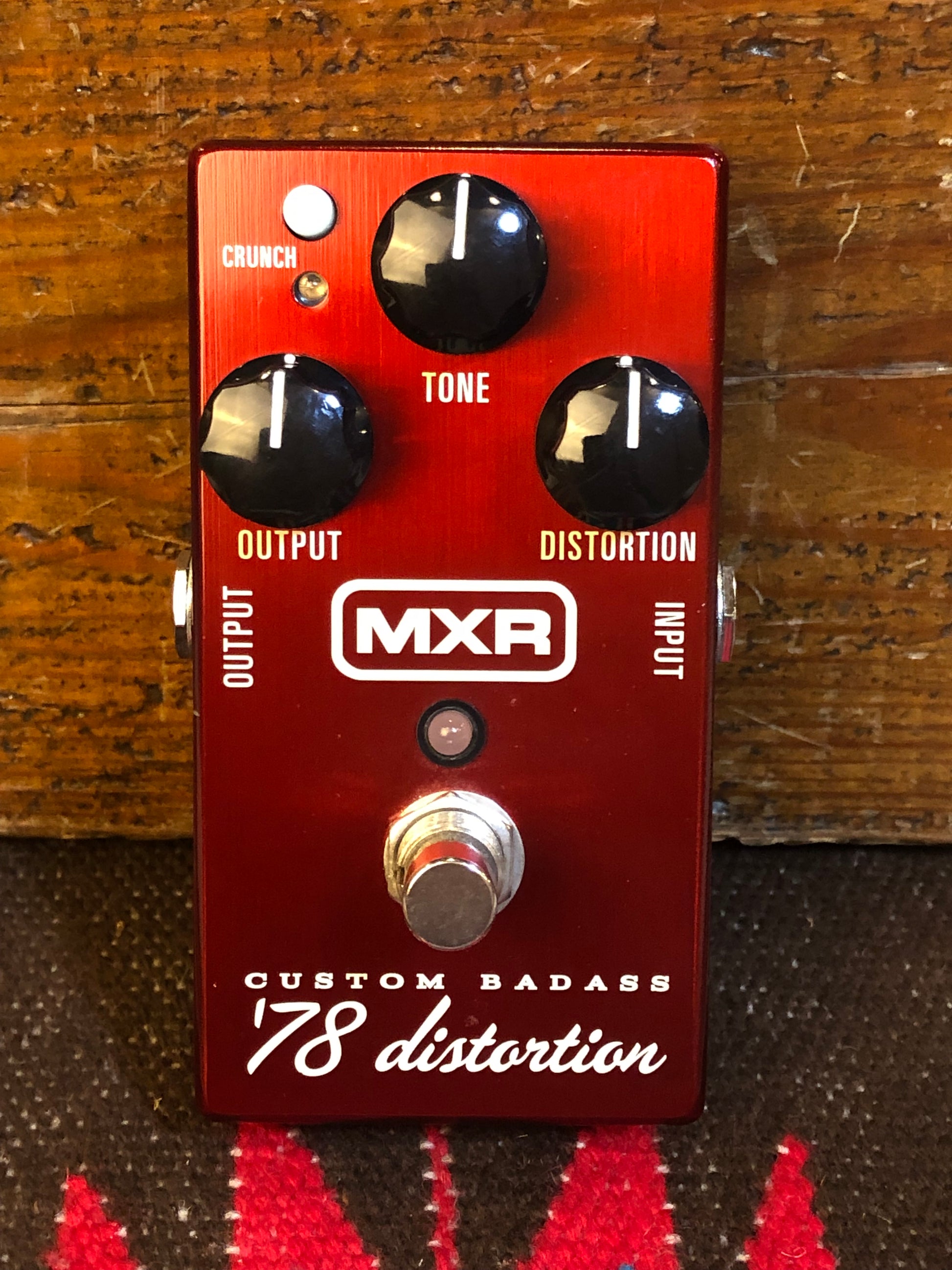 78 distortion pedal MXR Custom Badass '78 Distortion Pedal M78 w/ Box – Drugan's Drums & Guitars