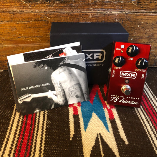 MXR Custom Badass '78 Distortion Pedal M78 w/ Box