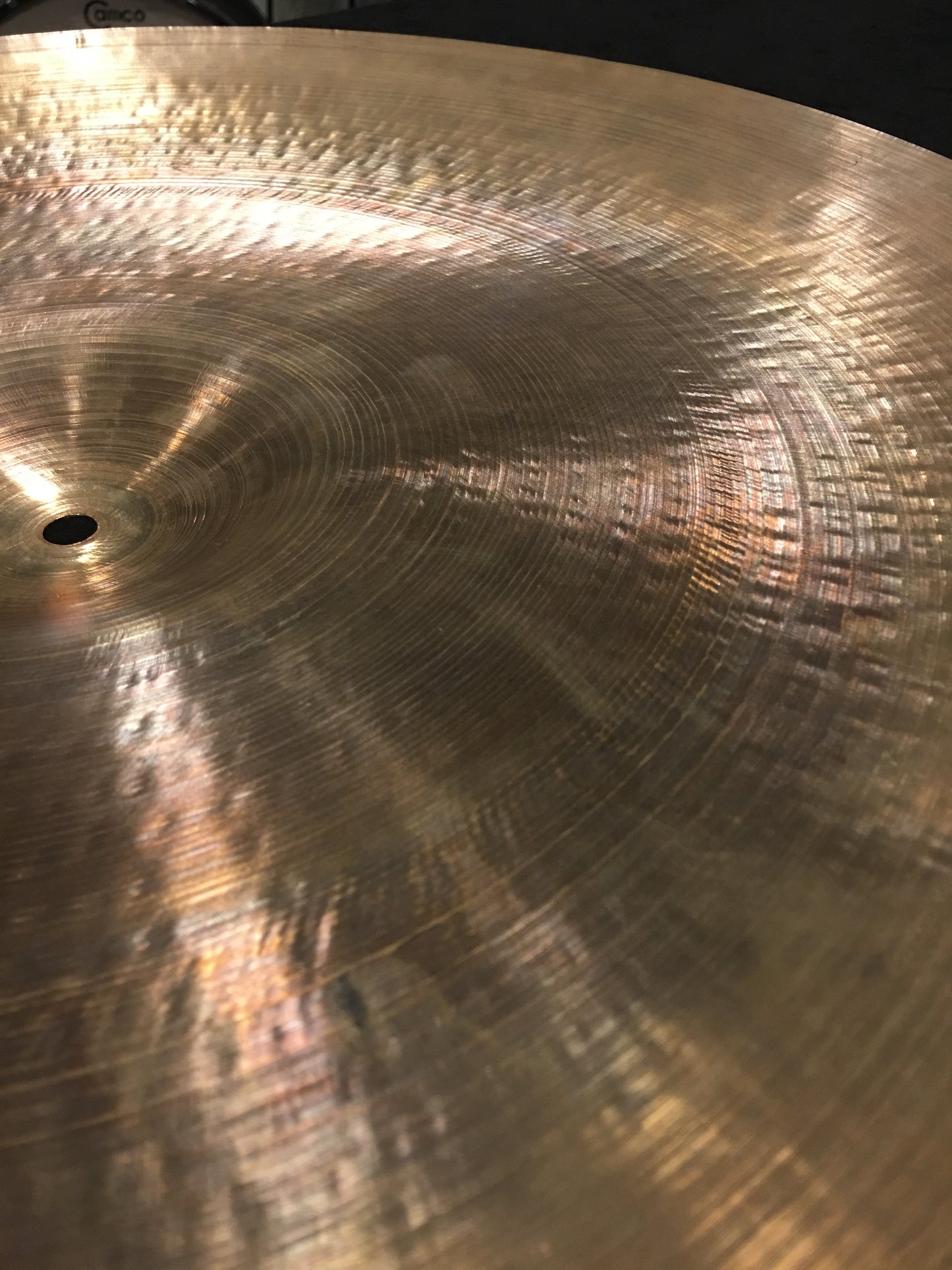 20" Zildjian A Early '50s Trans Stamp Ride Cymbal 2164g #515