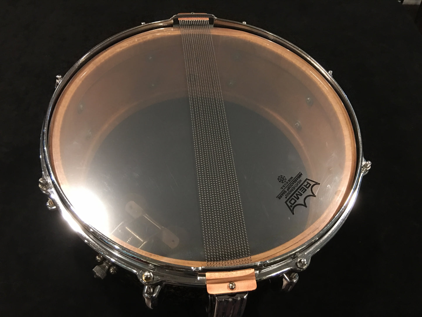 1962 Slingerland Mardi Gras Radio King Super Gene Krupa 5.5x14 Solid Shell Snare Drum