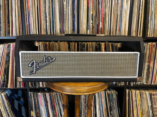 Late 1960s Fender Bassman "Drip Edge" Amplifier Head Shell Cabinet