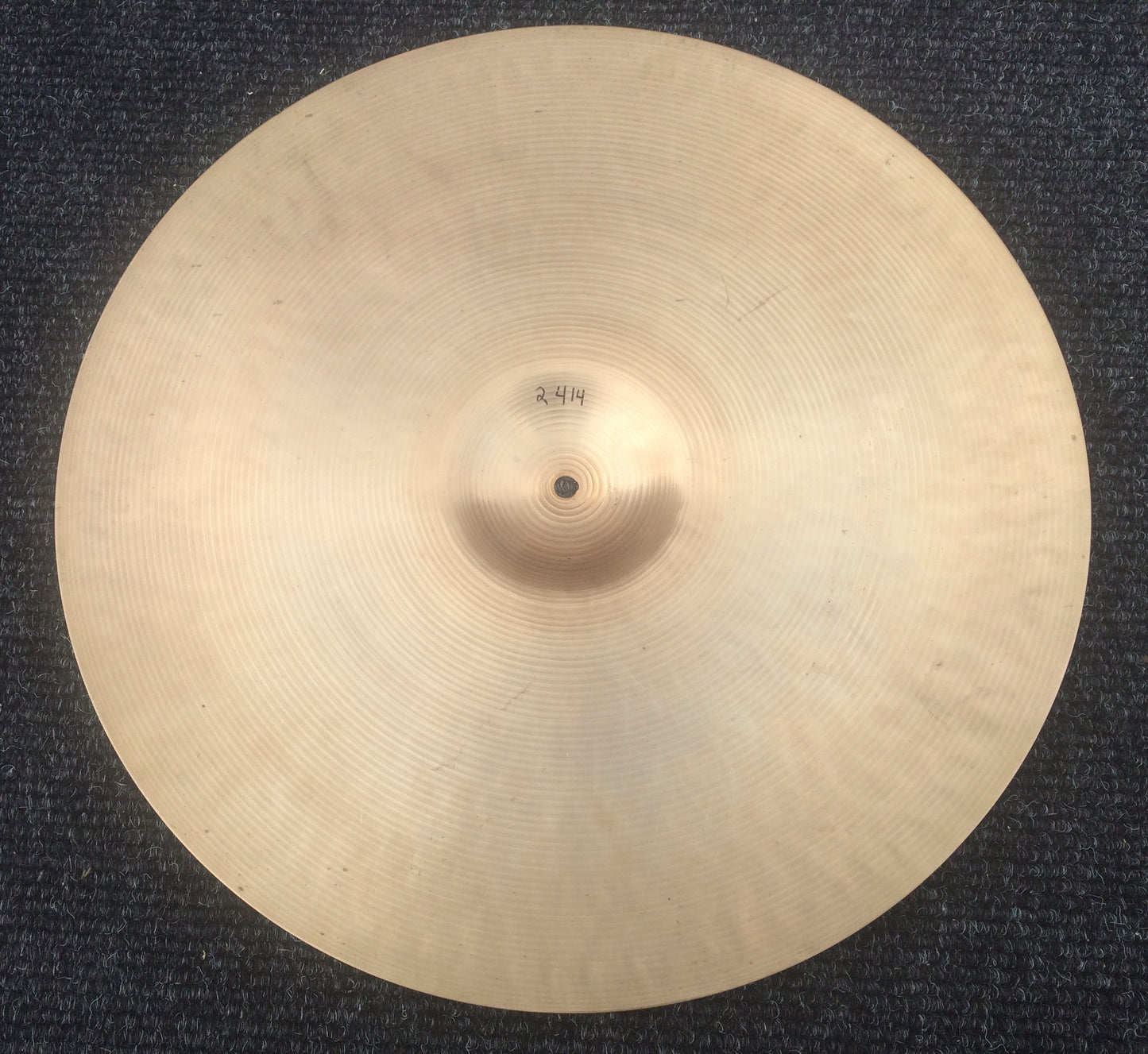 20" Vintage Paiste 602 Pre serial 2414g - Inventory # 151