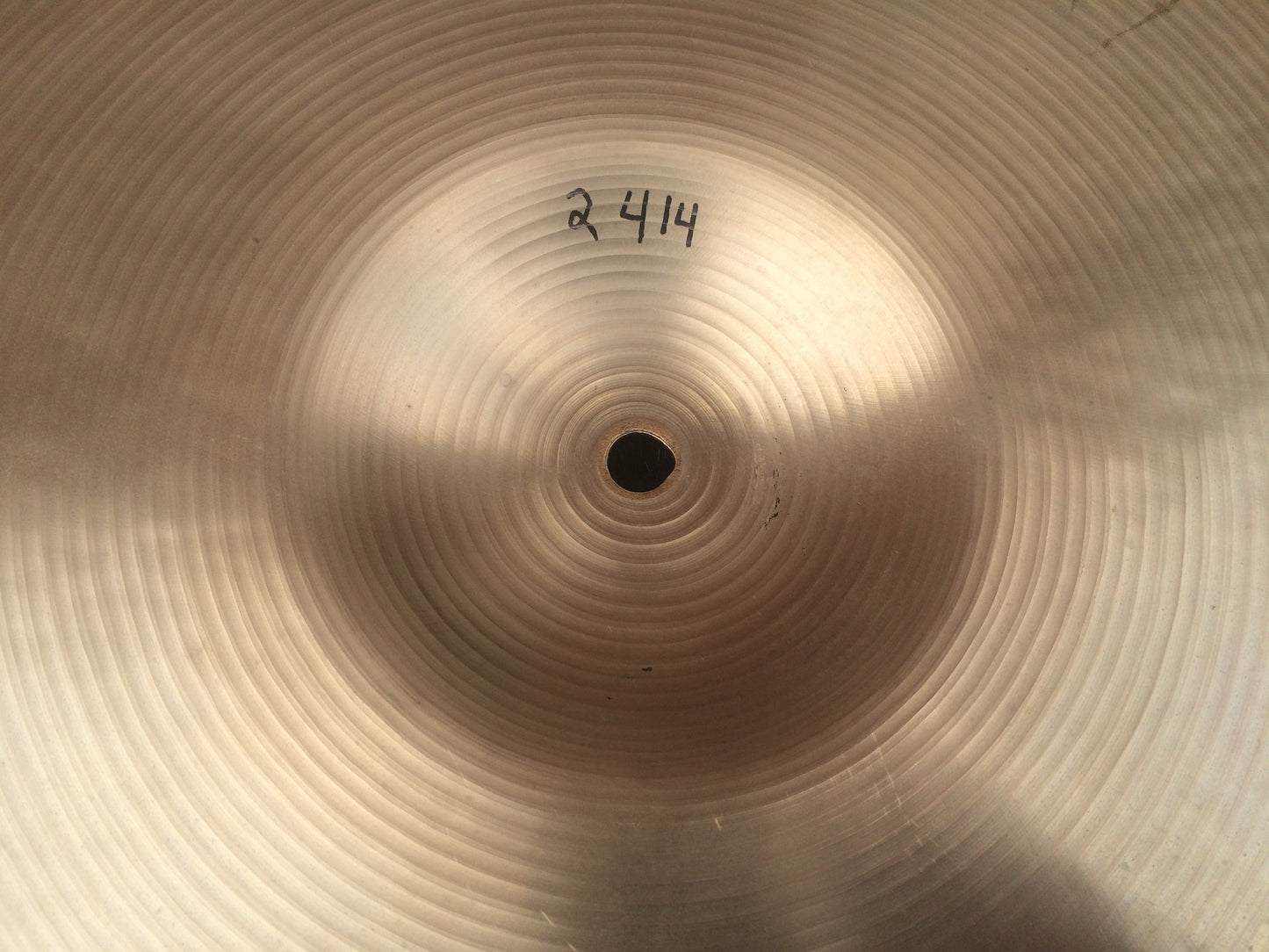 20" Vintage Paiste 602 Pre serial 2414g - Inventory # 151