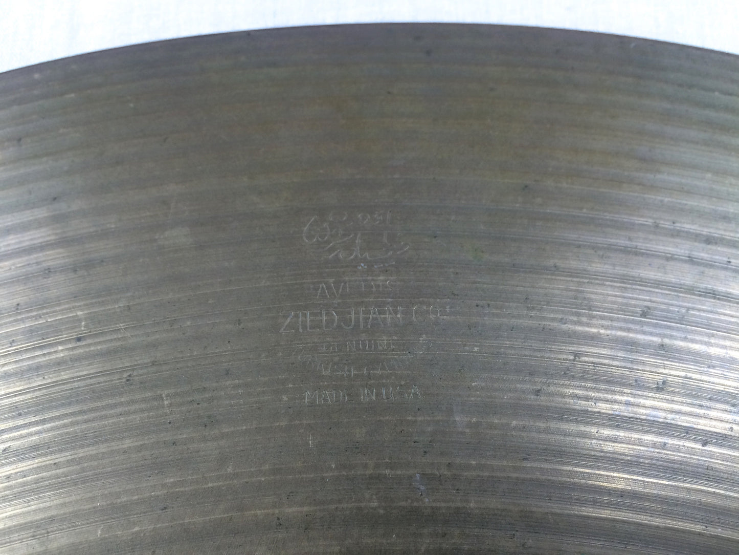 21" 1950's Zildjian Bop Ride 2488g #60