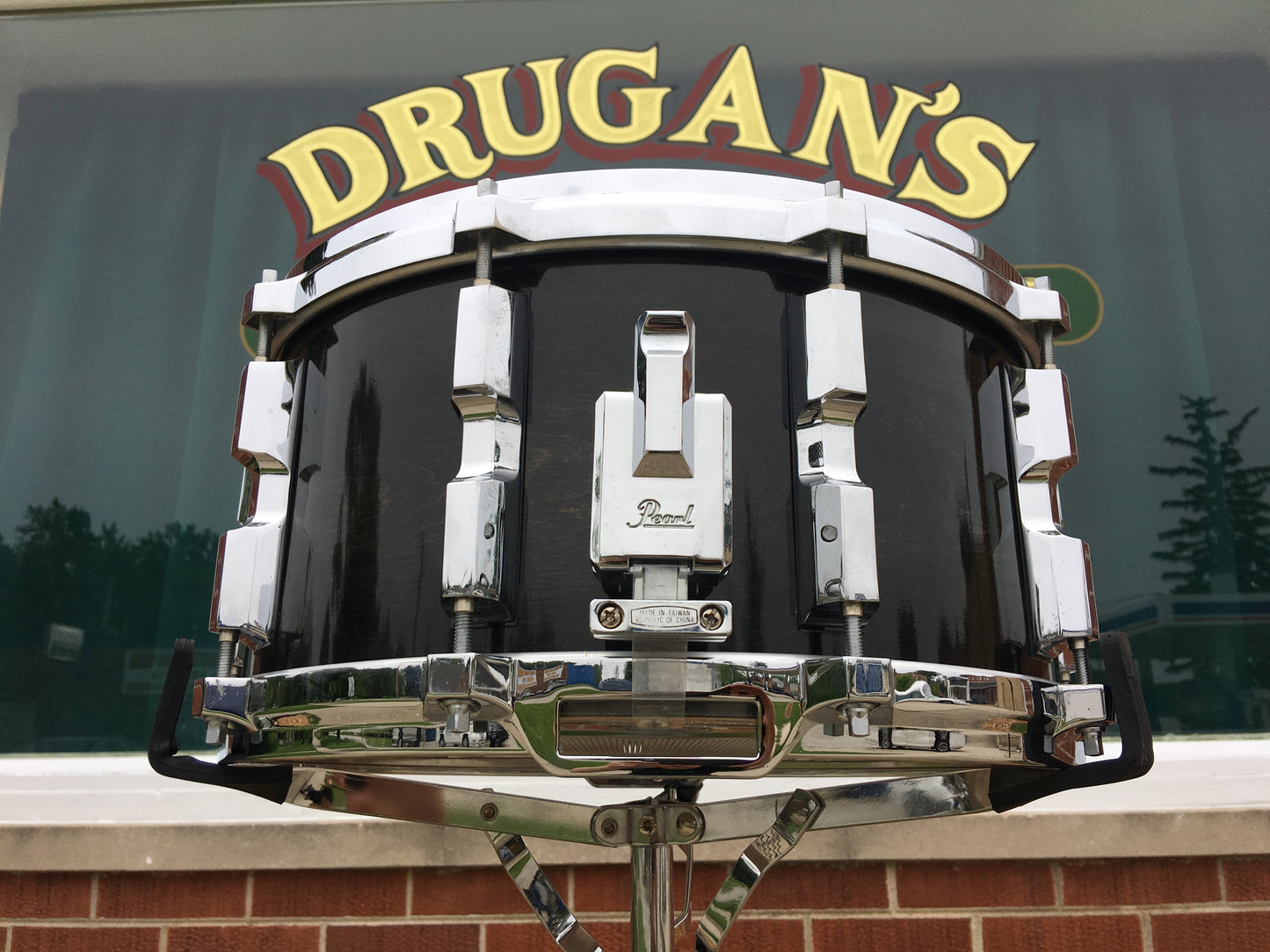 Select / Solid Johnny Craviotto 7x14 Maple Snare Drum - Ebony Stain
