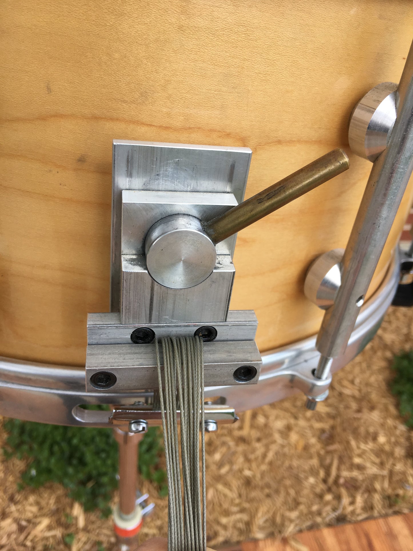 Bison Snare Drum - Early Production Symphonic Model 7"x14"