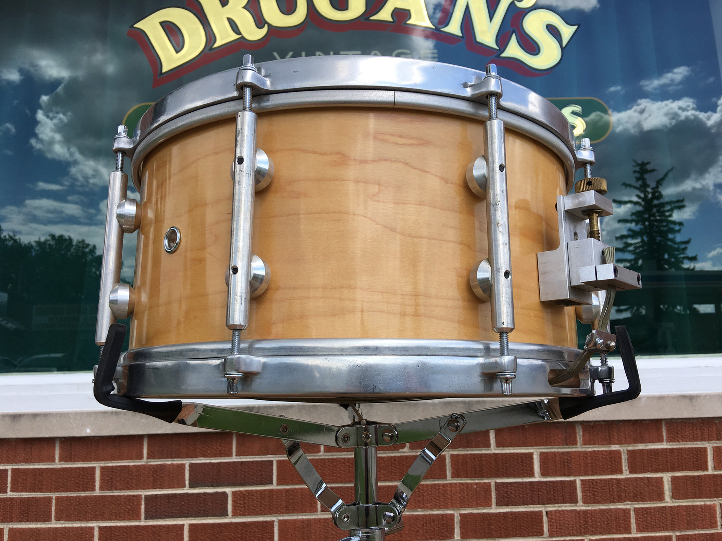 Bison Snare Drum - Early Production Symphonic Model 7"x14"