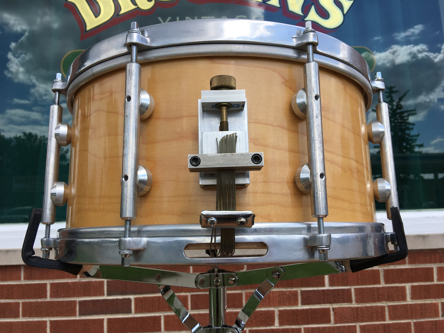 Bison Snare Drum - Early Production Symphonic Model 7"x14"