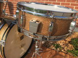 1961-62 Camco Oaklawn Peacock Pearl Sparkle "New Tuxedo Outfit" Drum Set