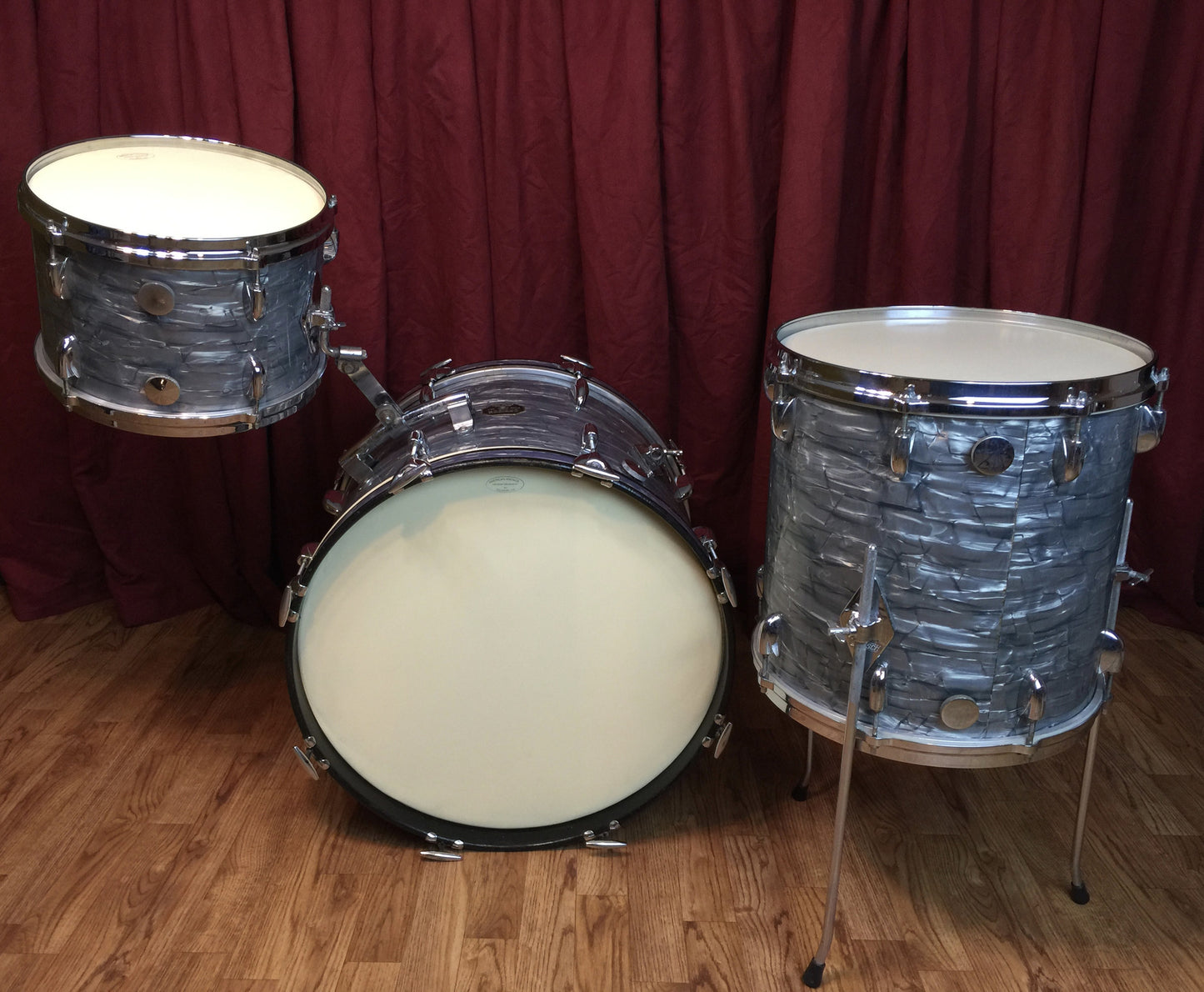 Gretsch 1971 Progressive Jazz 20"/12"/14" Midnight Blue Pearl Set