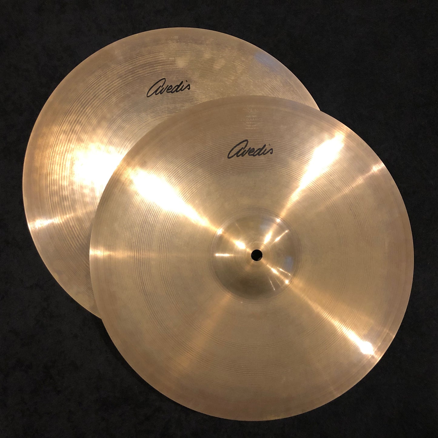 15" Zildjian A Avedis AA15HPR Hi-Hat Cymbal Pair 994g/1396g