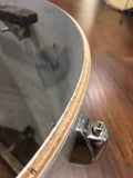 1960's Gretsch Round Badge 16x16 Floor Tom White Marine Pearl 6 ply