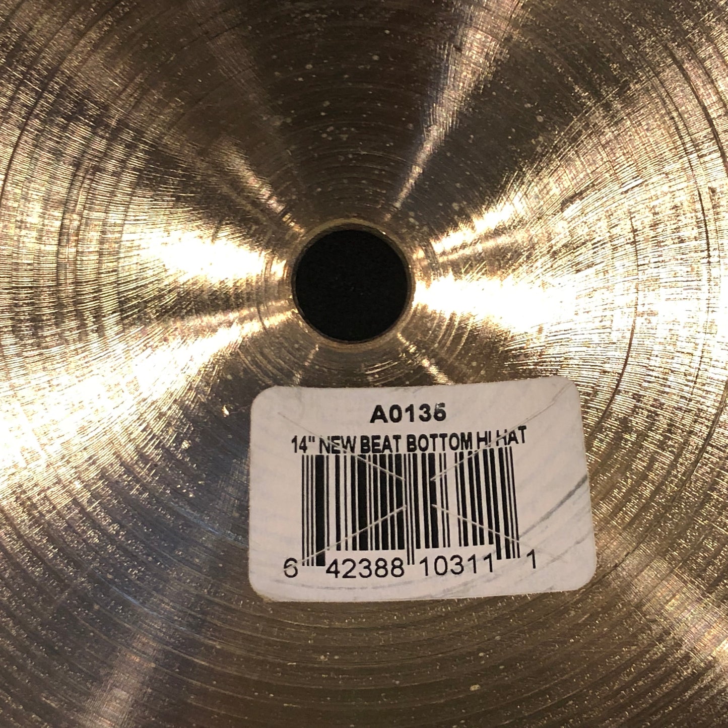 14" Zildjian A New Beat Hi-Hat Cymbal Pair 920g/1410g A0133