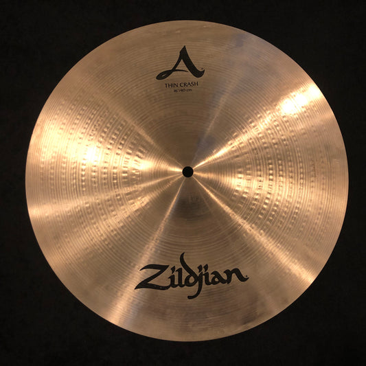 16" Zildjian A Thin Crash Cymbal 914g A0223