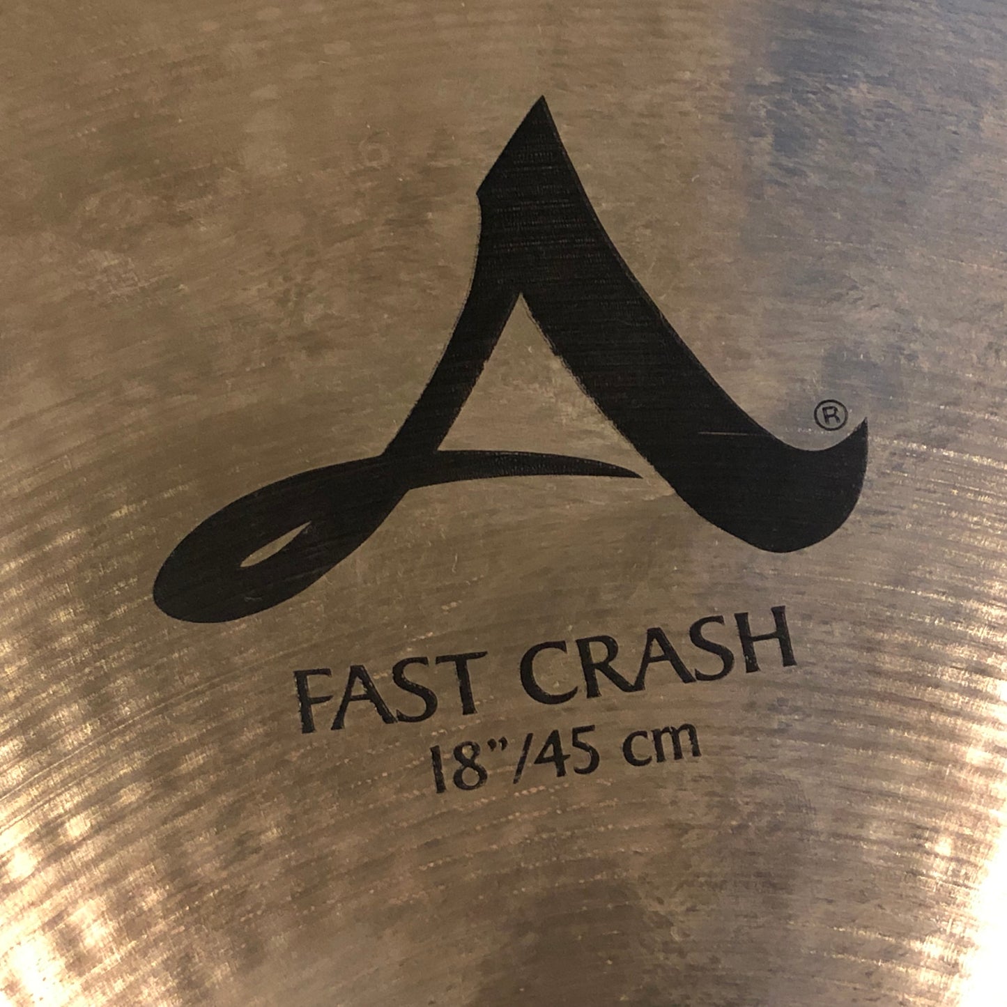 18" Zildjian A Fast Crash Cymbal 1194g A0268