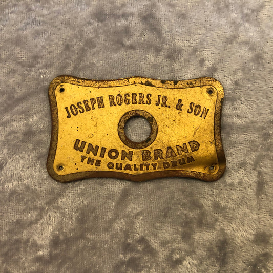 Vintage 1938-57 Joseph Rogers Jr. & Son Union Brand Badge