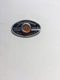 1970s Slingerland 14"X14" Bop Floor Tom White Gloss Pearl 3 Ply CLEAN !