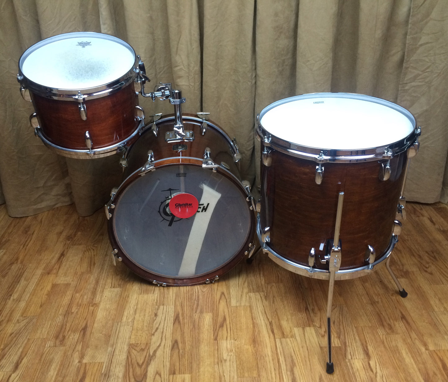 Gorgeous Vintage 1980 Gretsch Bop Set w/ 18" Bass Drum - Rosewood