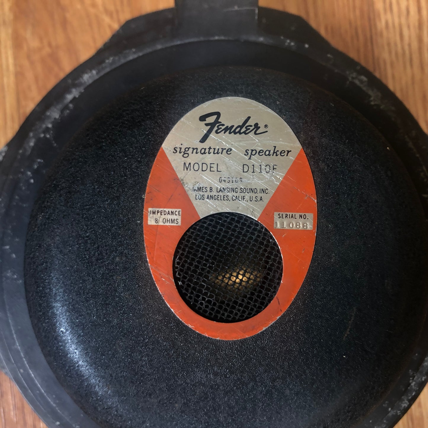 Vintage 10" JBL Fender D110F Speaker Pair