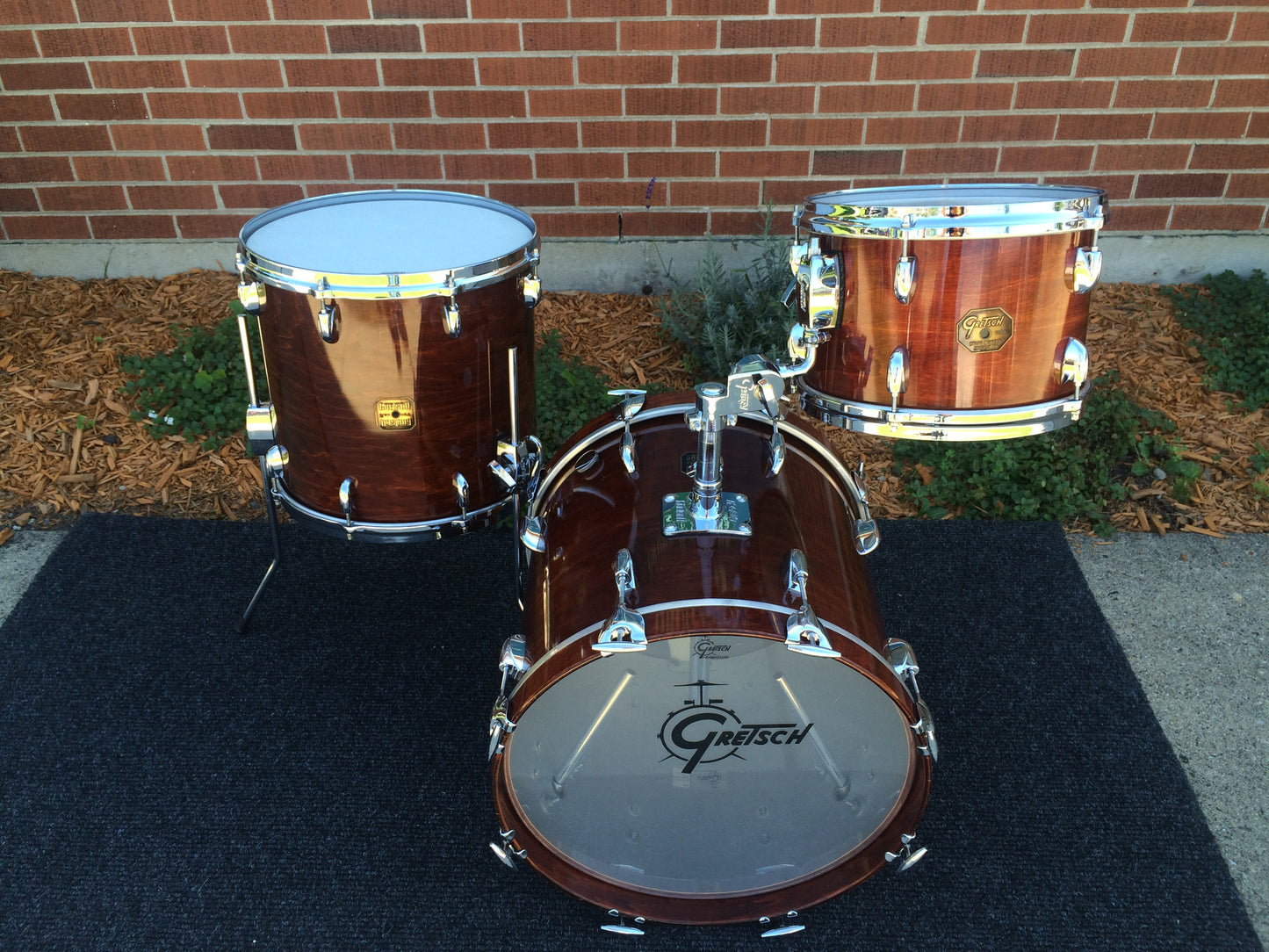 Gorgeous Vintage 1980 Gretsch Bop Set w/ 18" Bass Drum - Rosewood