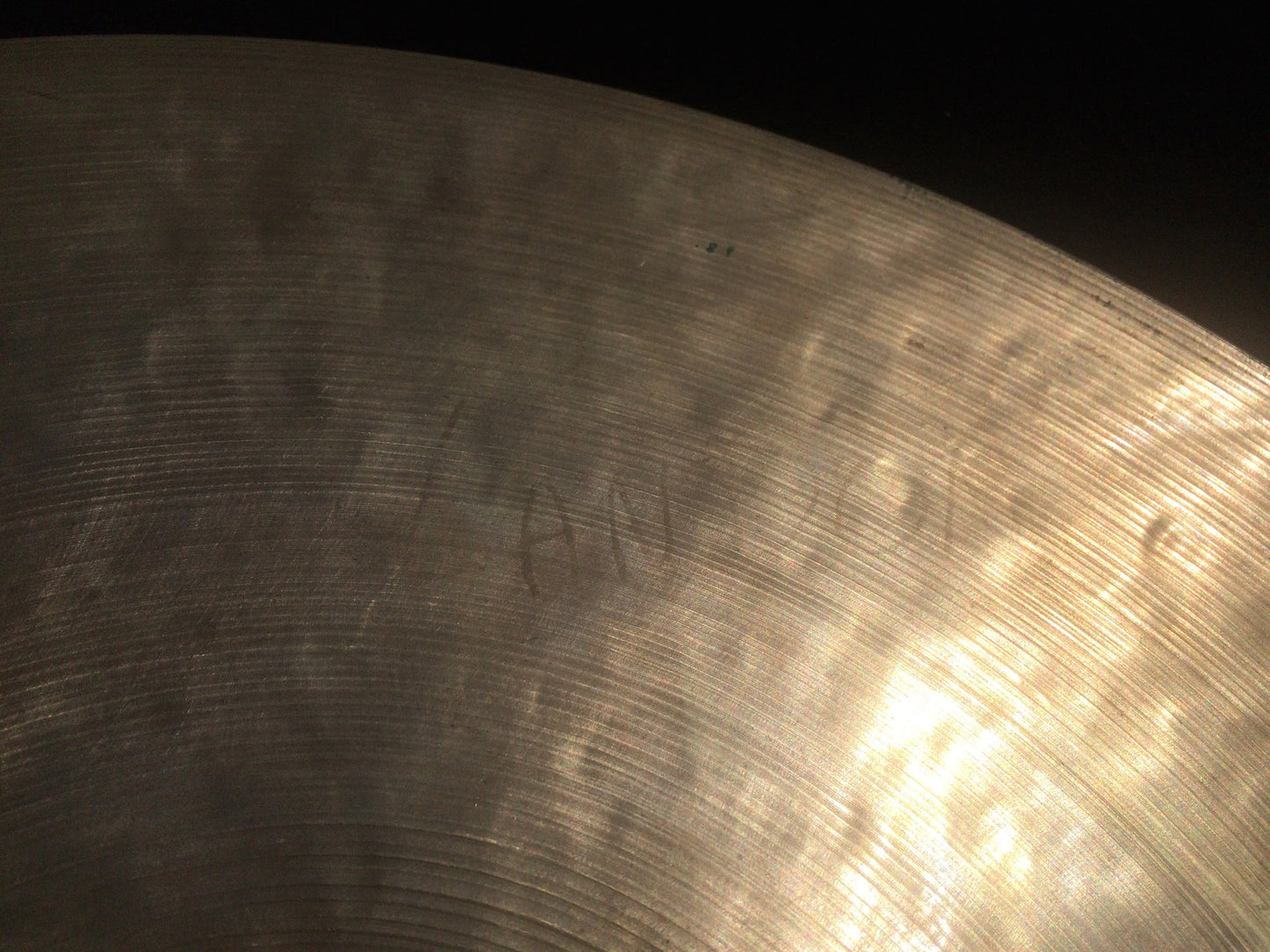 20″ 1960s Zildjian K Ride Turkish Hand Hammered Cymbal 2026g #168