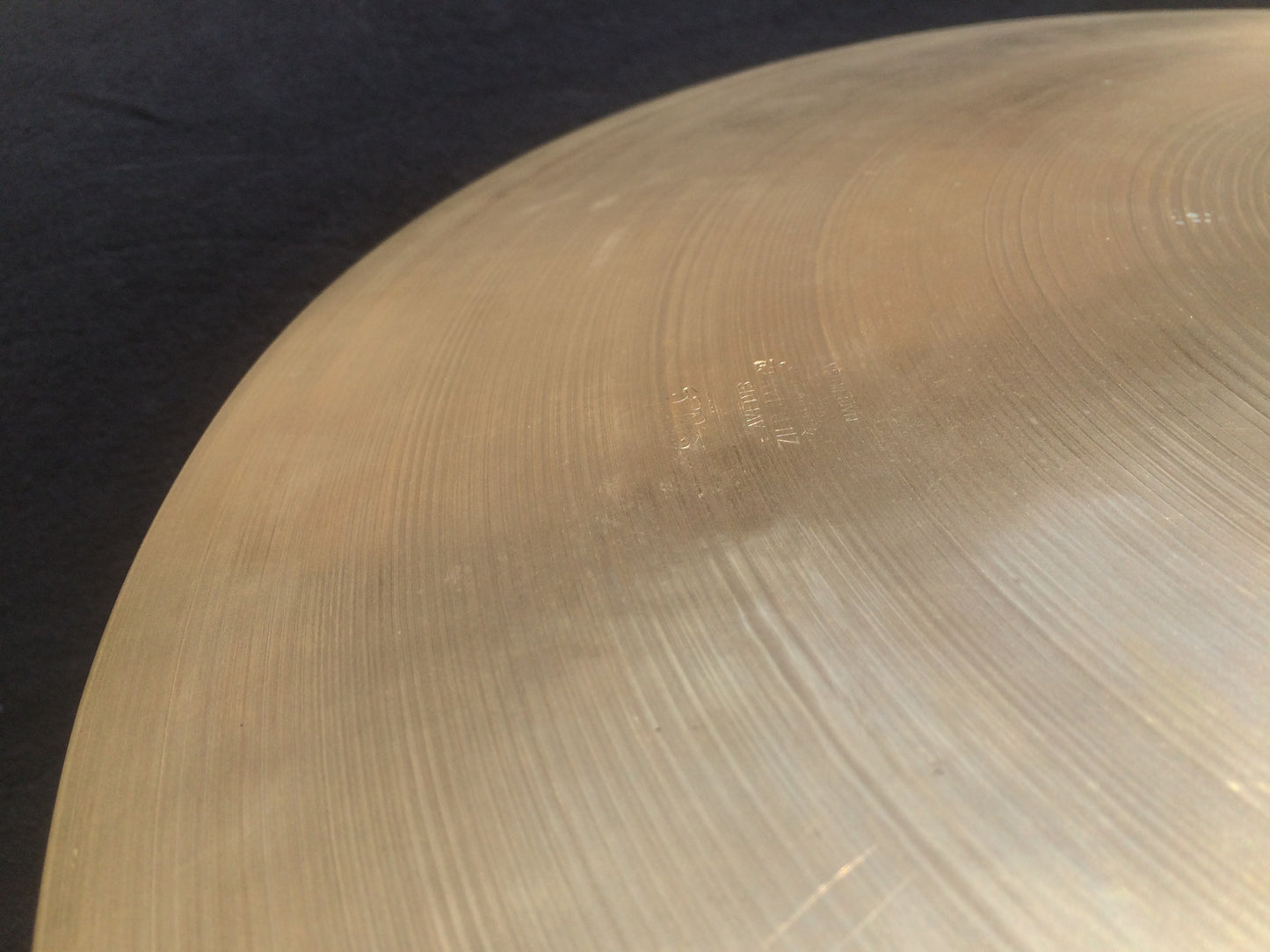 21″ Zildjian A 1950s Trans Stamp "Sweet Ride" Ride Cymbal 2144g – Inventory # 171
