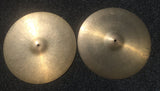 14″ Pair of 1960’s Zildjian K Hi-Hat Cymbals 822g/828g – Inventory # 170