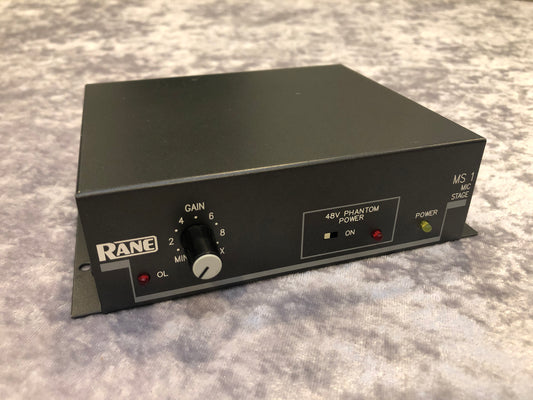 Rane MS1 Microphone Preamp w/ Phantom Power
