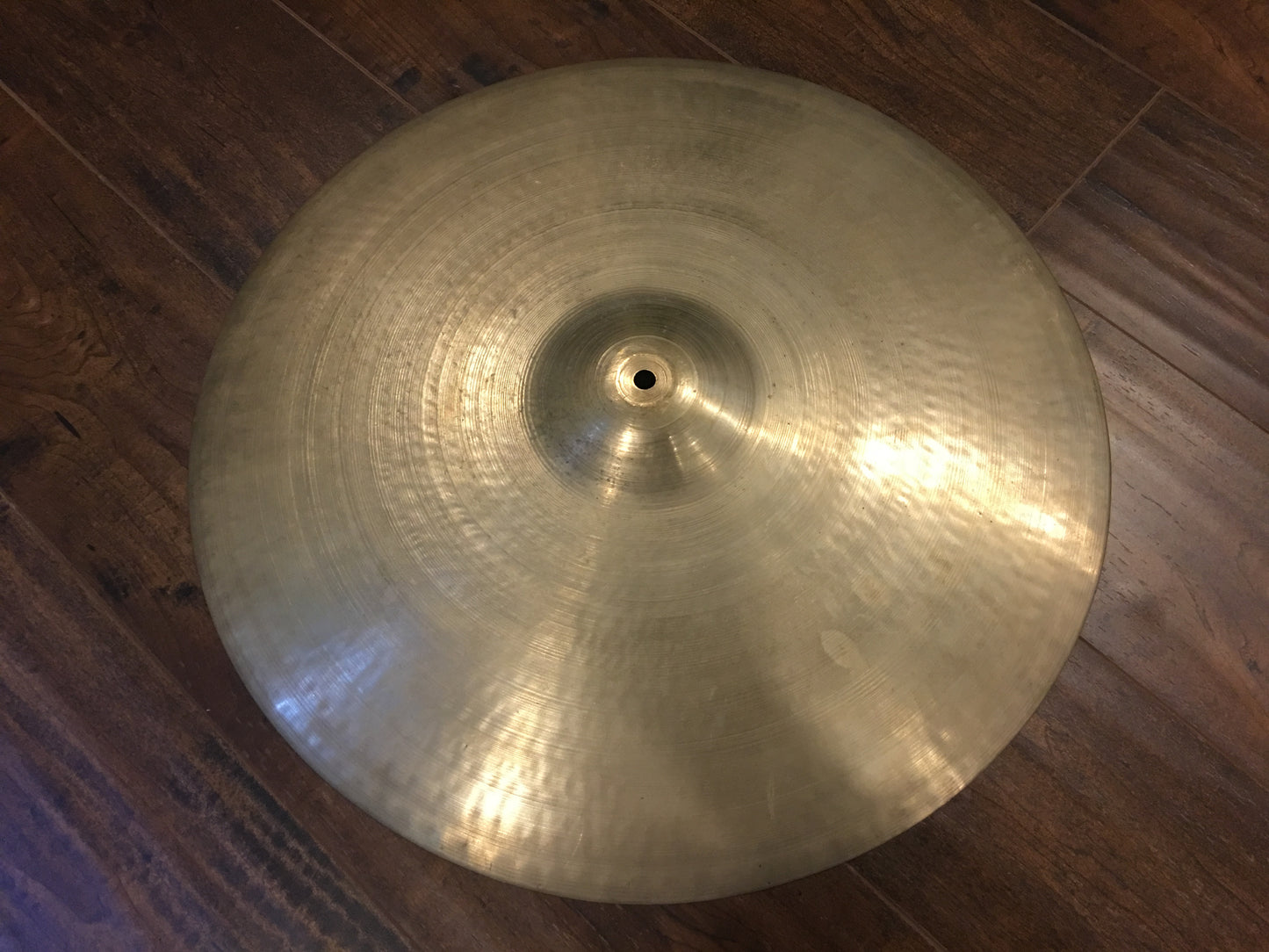 20" Zildjian A Early 1950s Trans Stamp Ride Cymbal 1966g #459