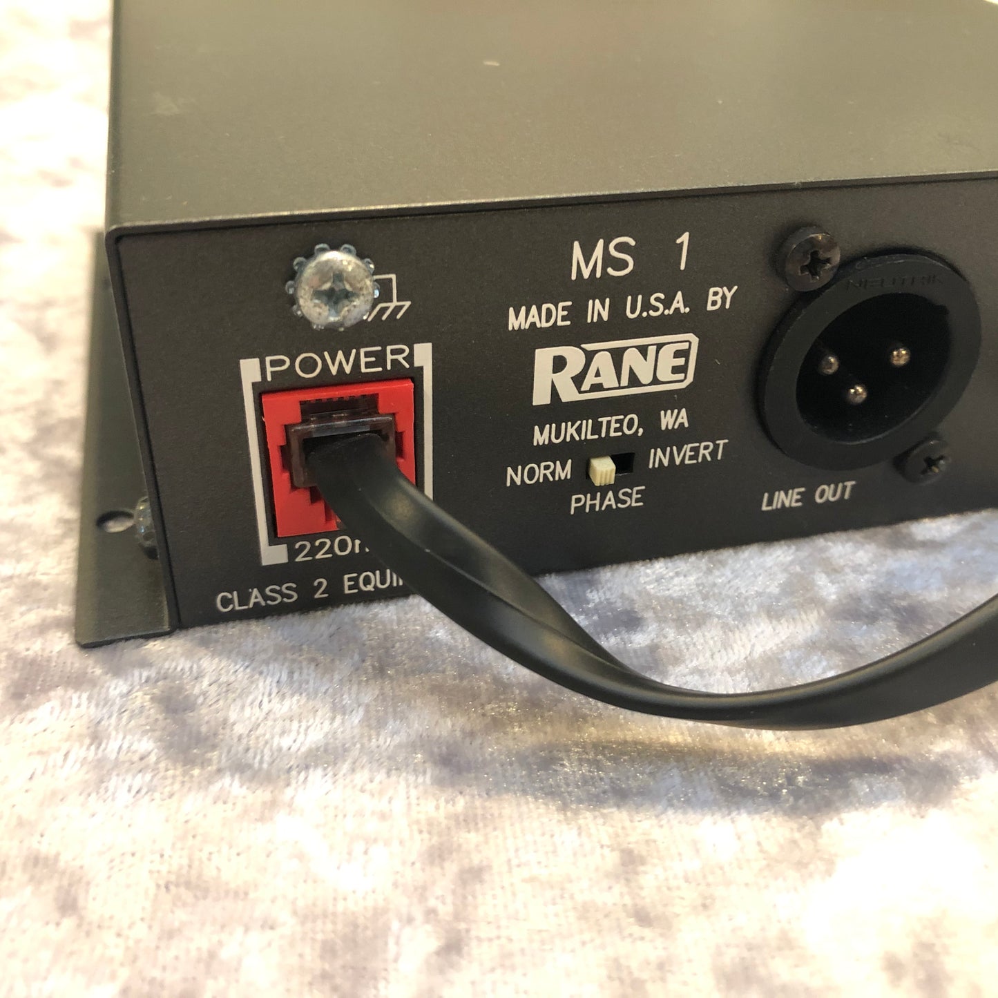 Rane MS1 Microphone Preamp w/ Phantom Power