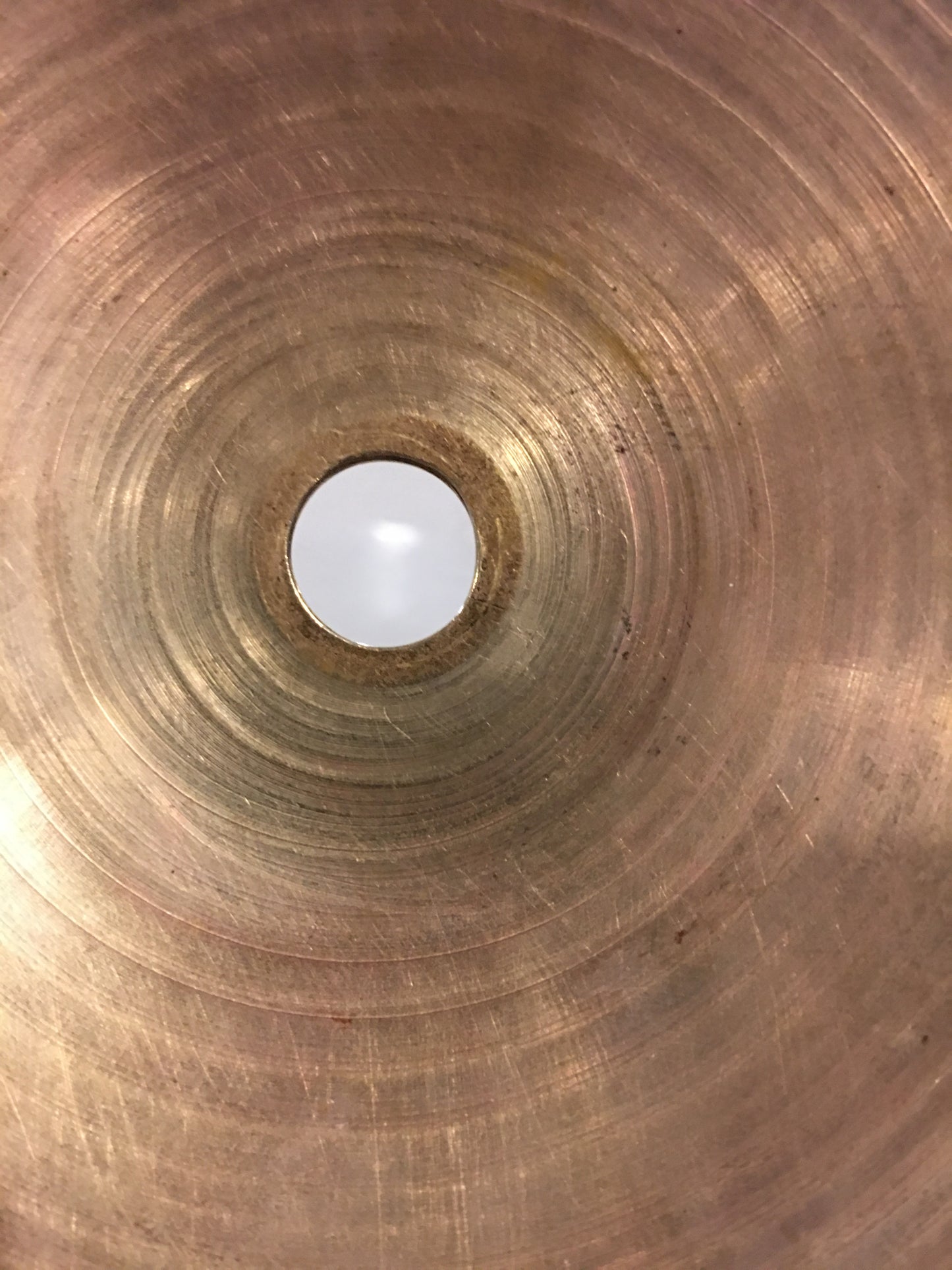 20" Zildjian A Early 1950s Trans Stamp Ride Cymbal 1966g #459