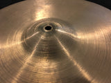 14" Early 1950s Zildjian A Trans Stamp Hi Hat Cymbal Pair 728/732g #519