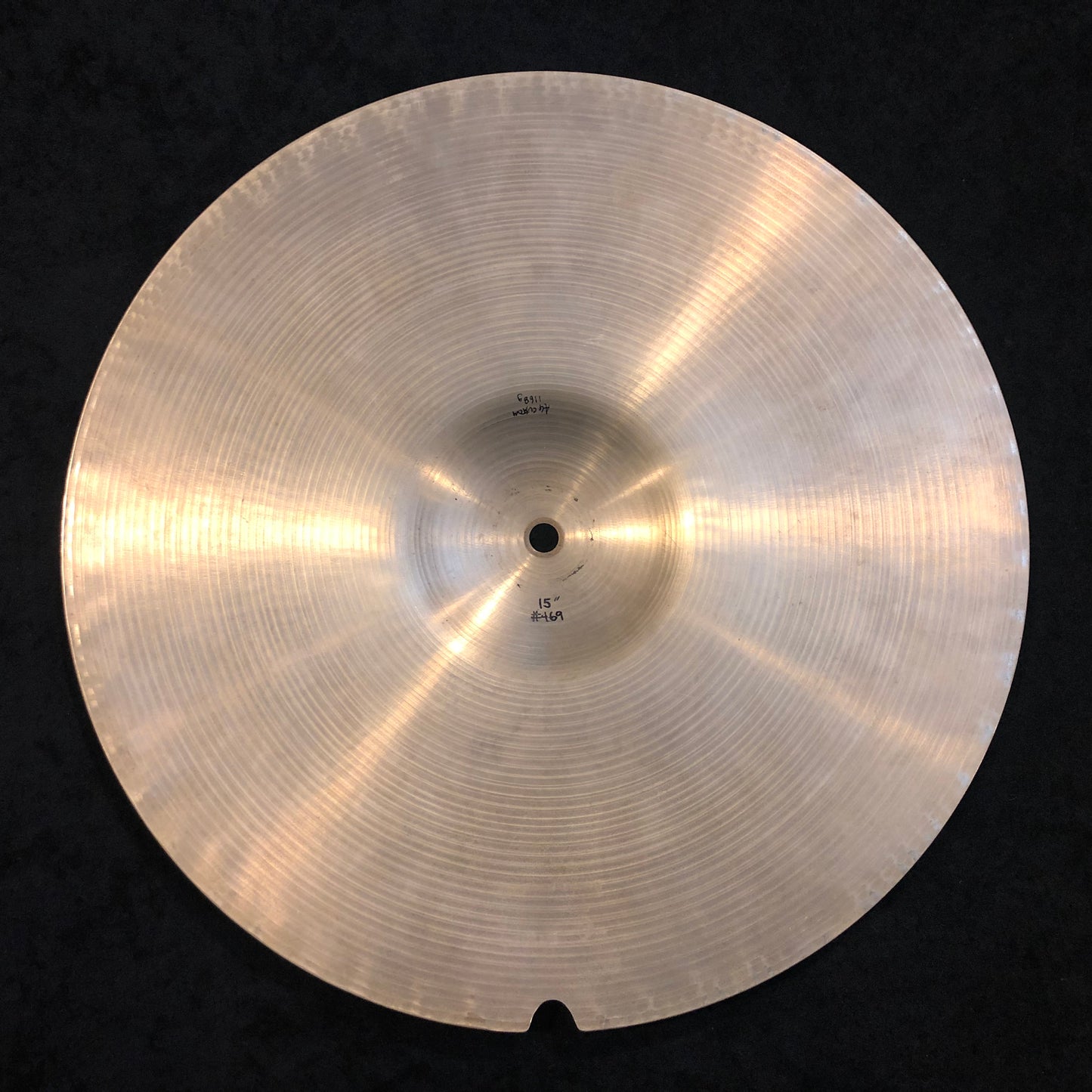 15" Paiste Pre-Serial Formula 602 Hi-Hat Cymbal Single 1168g #469
