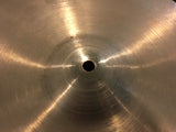 14" Early 1950s Zildjian A Trans Stamp Hi Hat Cymbal Pair 728/732g #519