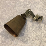 Vintage Ludwig / Leedy Copper Cow Bell w/ Bass Drum Mount
